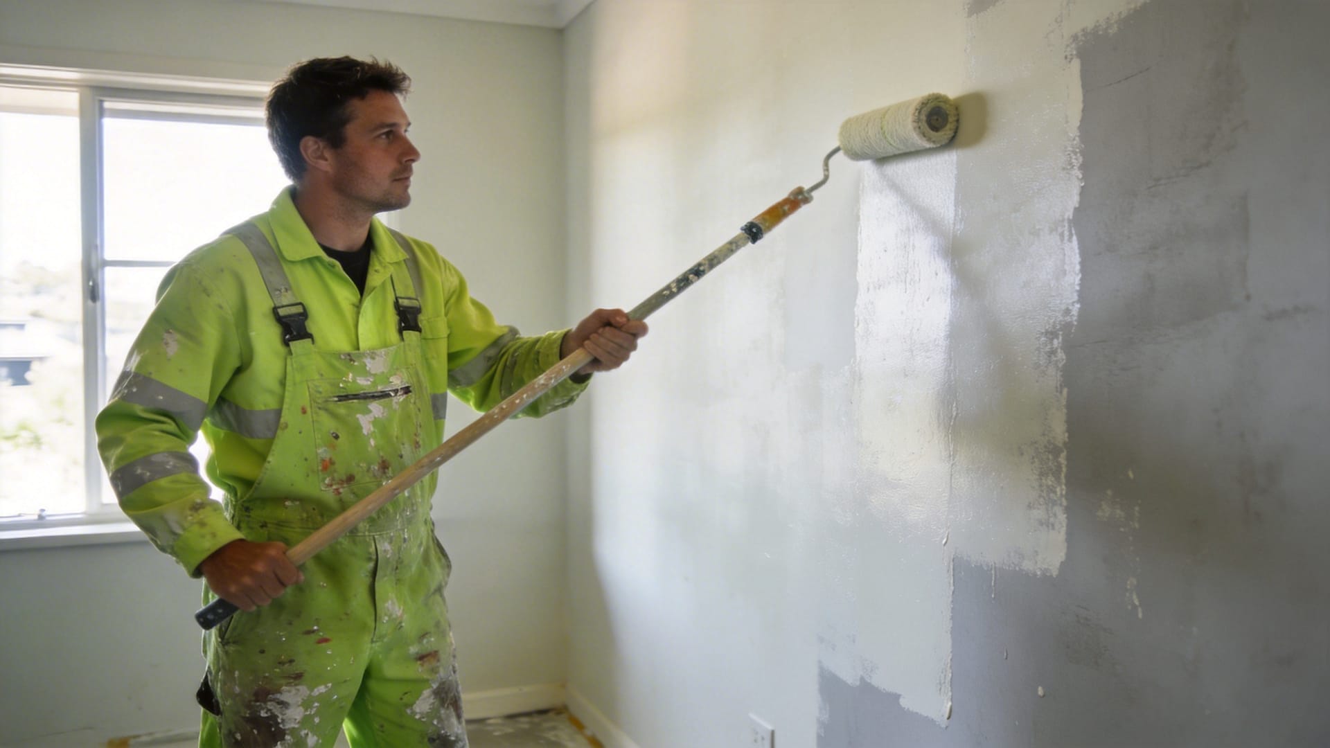 DIY vs professional painting cost in NZ professional painters working efficiently on a home