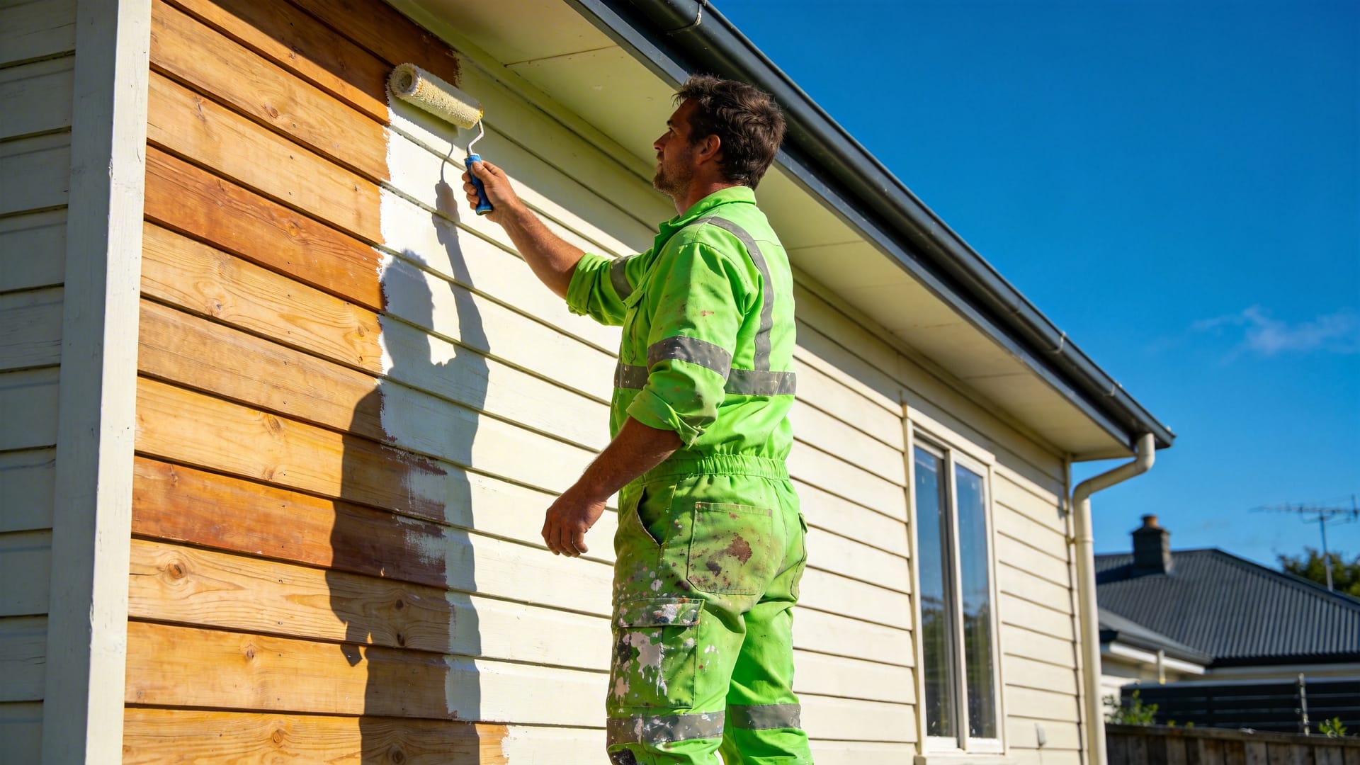 How long does exterior paint last in NZ on a weatherboard house exterior